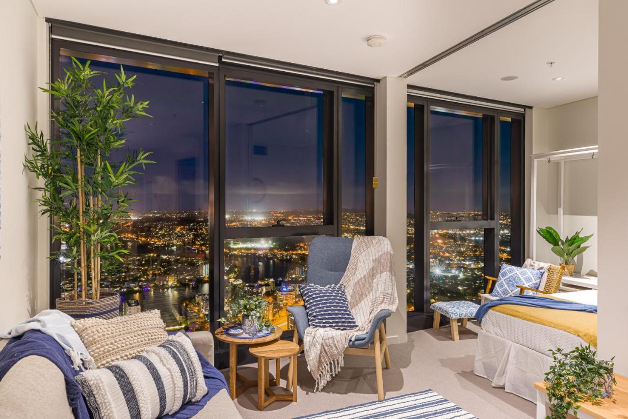 Hamptons Retreat On Level 77 Skytower Apartment Brisbane Ngoại thất bức ảnh